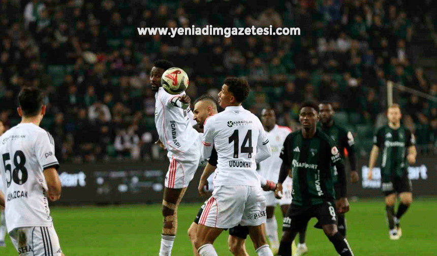 Ziraat Türkiye Kupası: Kocaelispor: 1 - Beşiktaş: 1 (Maç sonucu)