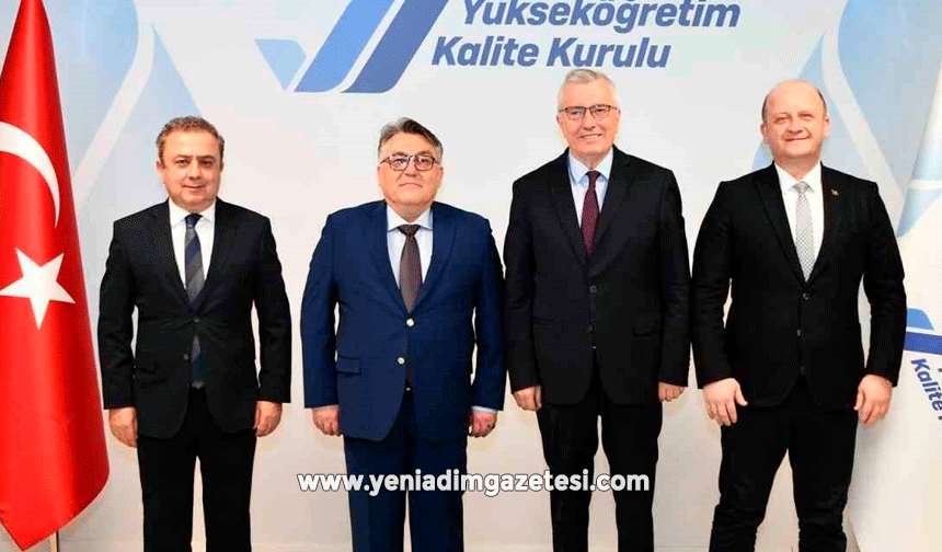 Rektör Özölçer'den YÖKAK Başkanı Kocabıçak'a ziyaret