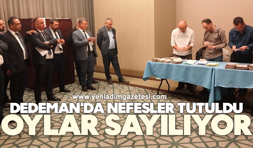 Dedeman'da nefesler tutuldu: Oylar sayılıyor