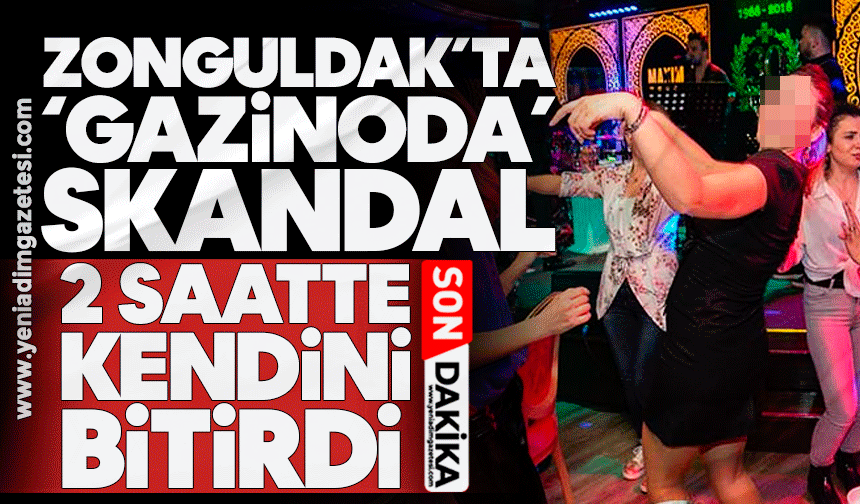 Zonguldak’ta ‘gazinoda’ skandal: 2 saatte kendini bitirdi