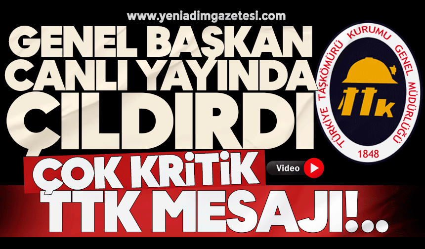 Genel Başkan canlı yayında çıldırdı: Çok çarpıcı TTK ve Zonguldak açıklaması