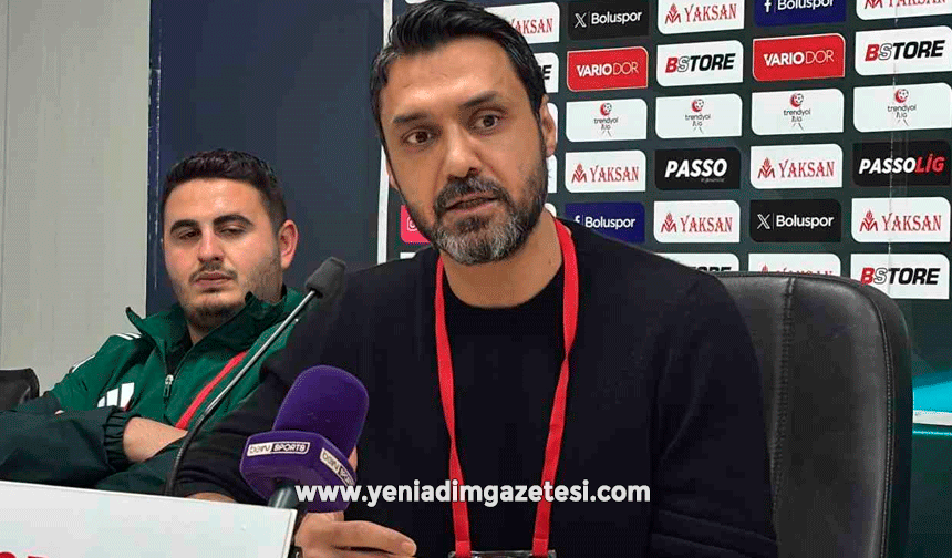 Boluspor-Hatayspor maçının ardından