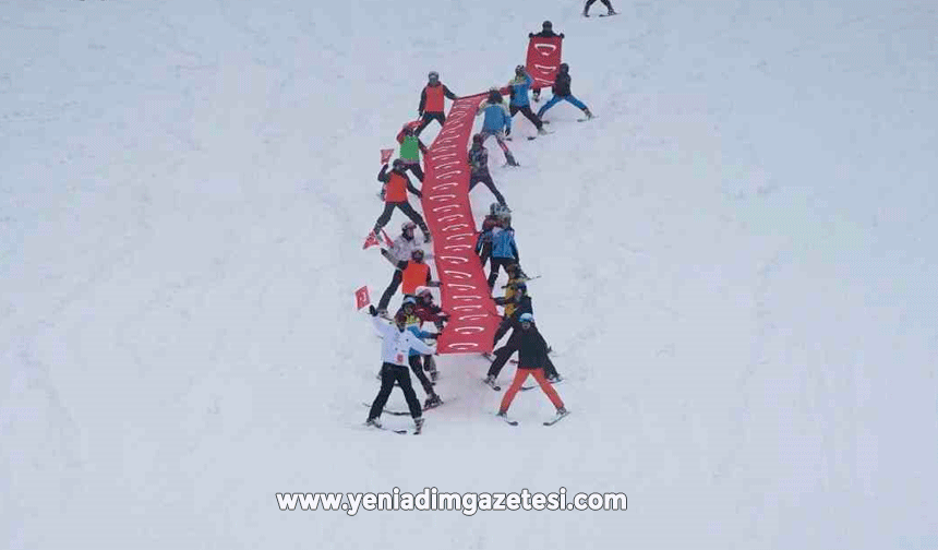 Ilgaz Dağı'nda Sevgililer Günü'nde düzenlenen festival yoğun ilgi gördü