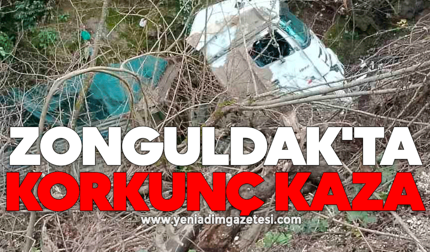 Zonguldak'ta korkunç kaza
