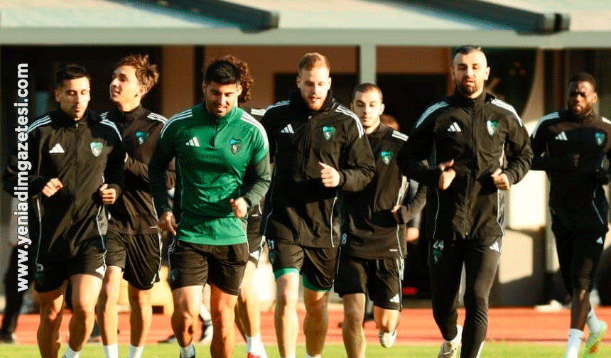 Kocaelispor, Beşiktaş maçının hazırlıklarına başladı