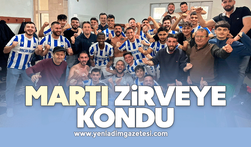 Martı zirveye kondu