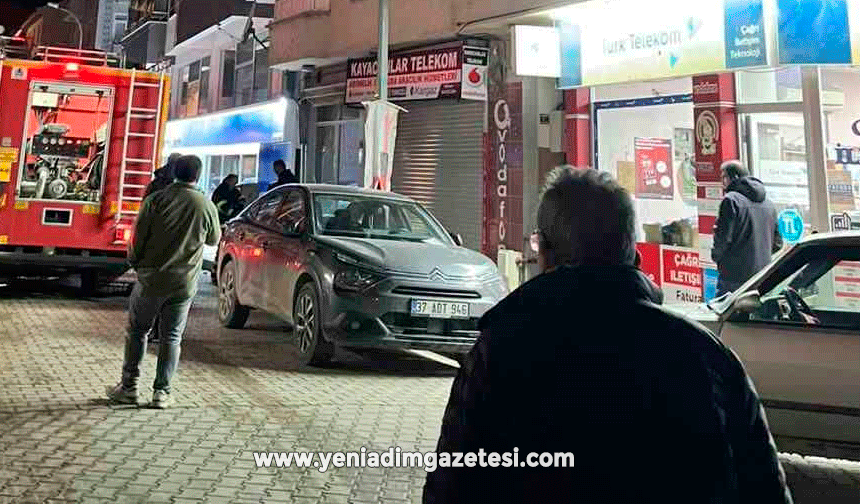 Kastamonu'da korkutan çatı yangını
