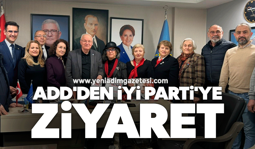 ADD'den İYİ Parti'ye ziyaret