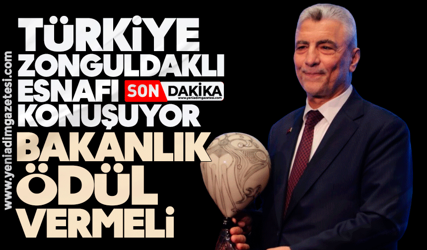 Zonguldak’taki o esnaf Türkiye gündeminde: Bakanlık ödül vermeli