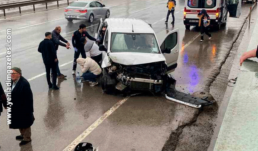 Zincirleme kaza: 3 yaralı