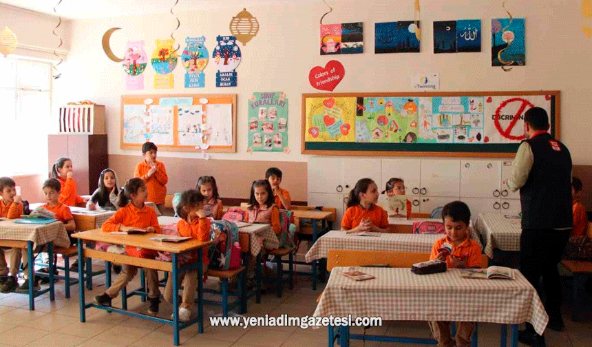 Öğrencilere 112 Acil Çağrı sistemi anlatıldı