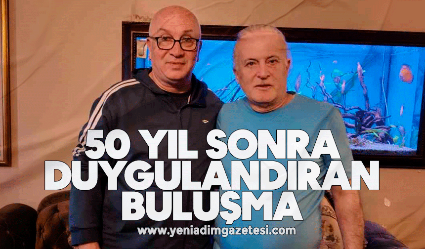 50 yıl sonra duygulandıran buluşma