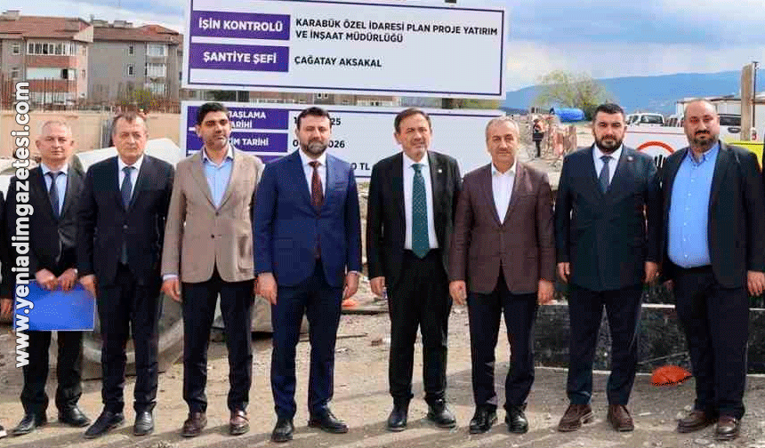 AK Parti heyeti Karabük'te eğitim ve yurt yatırımlarını inceledi