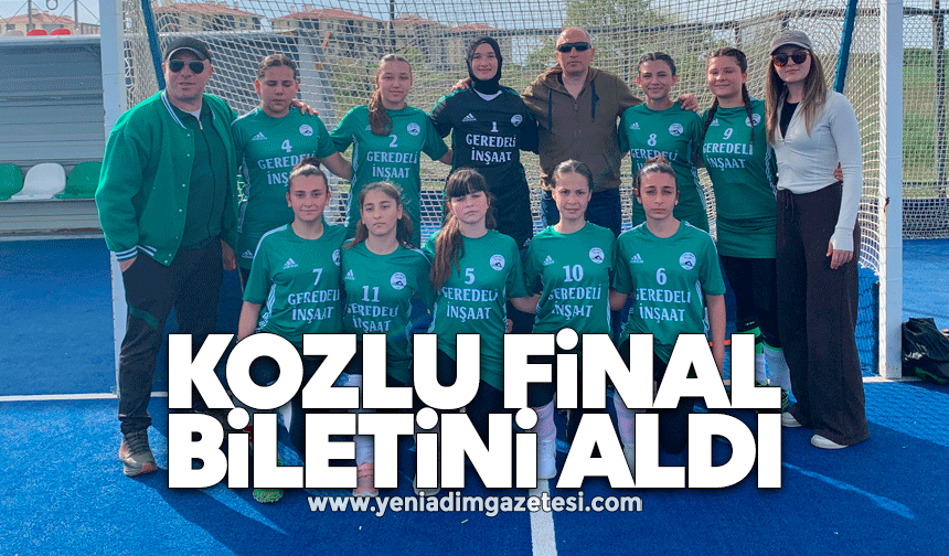 Kozlu final biletini aldı