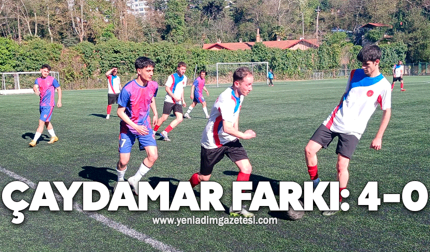 Çaydamar farkı: 4-0