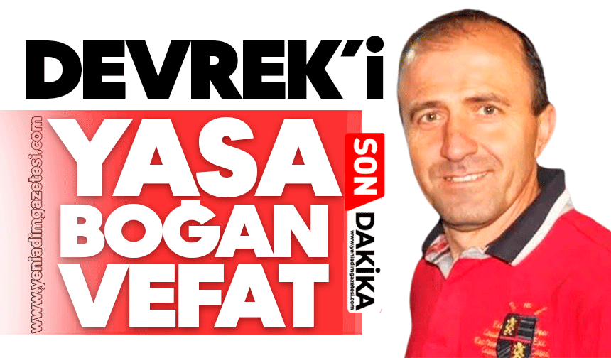 Devrek’i yasa boğan ölüm