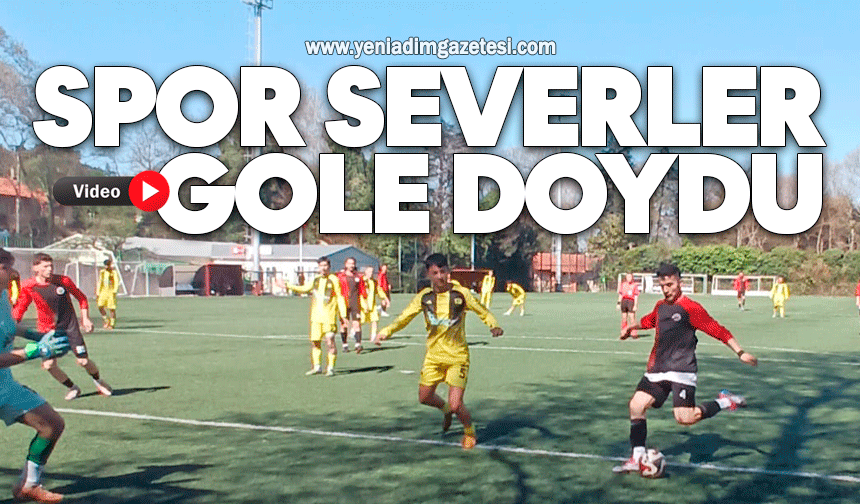 Spor severler gole doydu