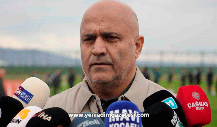 Recep Durul'dan Galatasaray maçına ilişkin: 'Çıkacaklar, aslanlar gibi oynayacaklar'