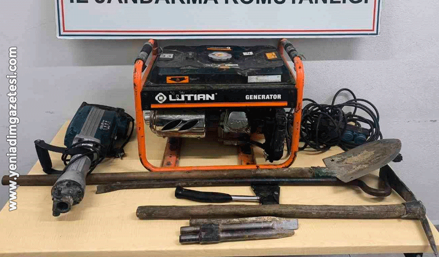 Kaçak kazı ve uyuşturucu operasyonlarında 11 kişi yakalandı