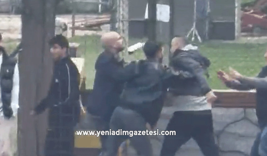 Kocaeli'de kadın hakeme saldırı girişimi kamerada