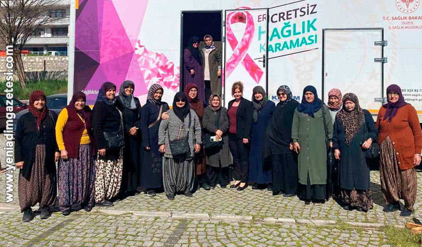 Kanser taraması vatandaşın ayağına geldi