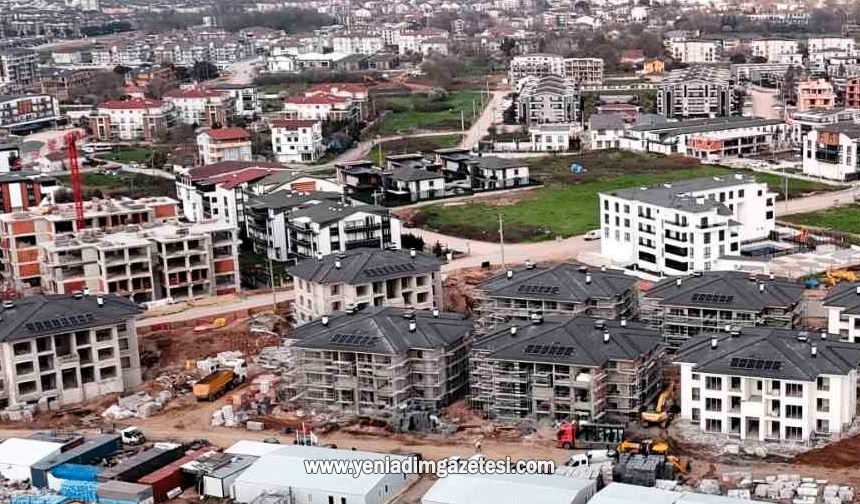 Kartepe evleri ön satışa çıkıyor