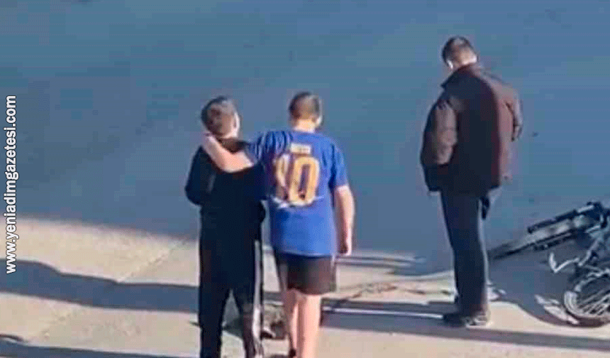 Çocuklar yaralı kedinin üzerini örtüp, başında nöbet tuttu