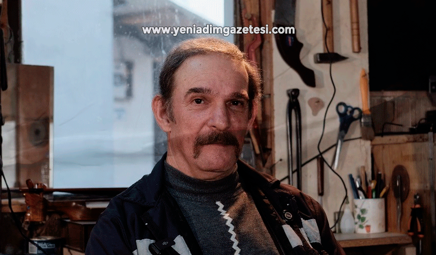 Bozulan kemençesini tamir ederken usta oldu