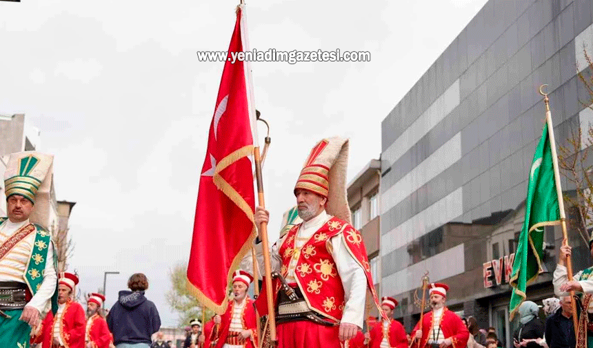 Düzce'de mehter takımı gösterisi ilgi gördü