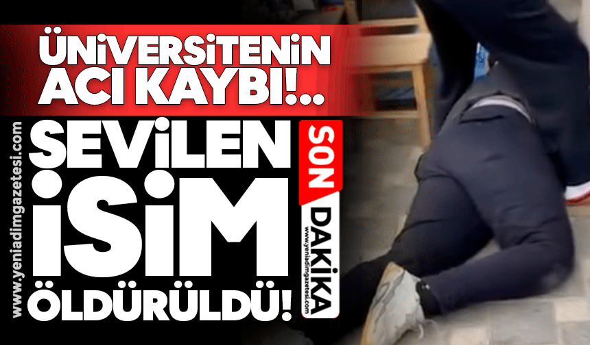 Üniversitenin acı kaybı: Araştırma görevlisi öldürüldü!