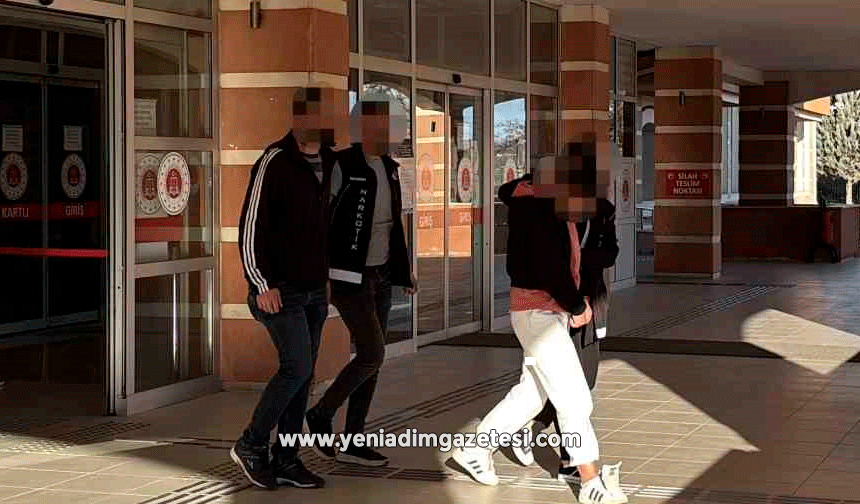 Uyuşturucu operasyonlarında gözaltına alınan 3 şüpheli tutuklandı