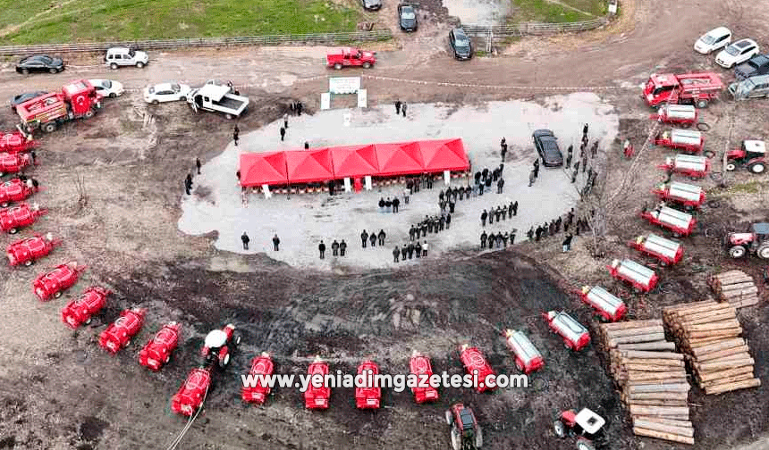 Bartın'da orman yangınları ile mücadele hazırlıkları tamamlanıyor