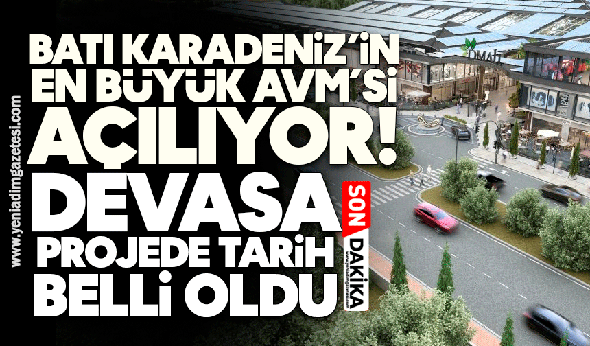 Batı Karadeniz’in en büyük AVM’si açılıyor! Devasa projede tarih belli oldu