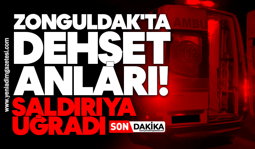 Zonguldak'ta dehşet: Saldırıya uğradı