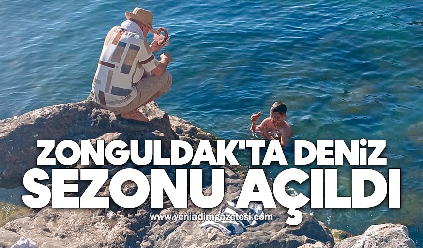 Zonguldak'ta deniz sezonu açıldı