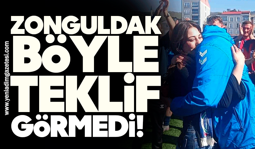 Zonguldak böyle teklif görmedi!