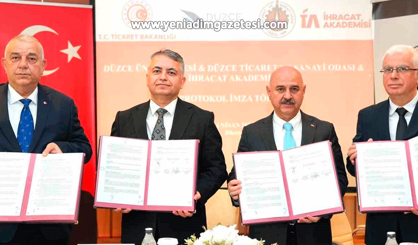 İhracat Akademisi protokolü imzalandı