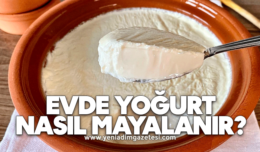 Evde Yoğurt Nasıl Mayalanır?
