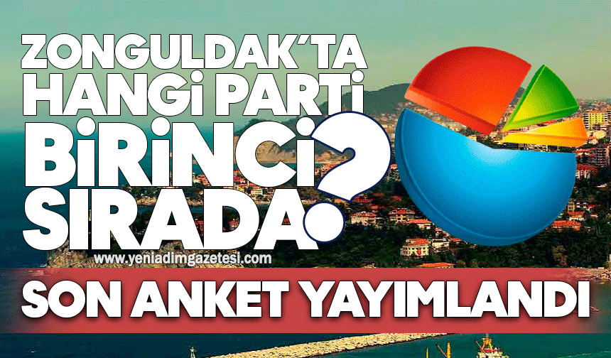 Zonguldak’ta hangi parti birinci? Son anket yayımlandı: Büyük sürpriz var…