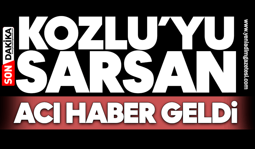 Kozlu acı haber ile sarsıldı: Besim Atalay hayatını kaybetti