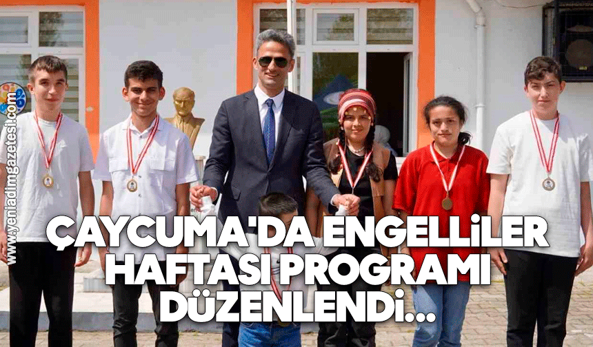 Çaycuma'da Engelliler Haftası Programı Düzenlendi