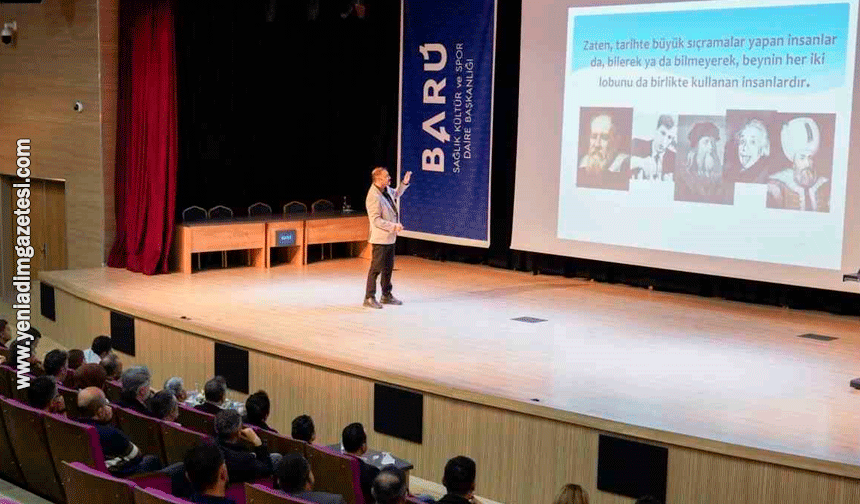 BARÜ'de düzenlenen etkinlikte bilim ve mizah buluştu