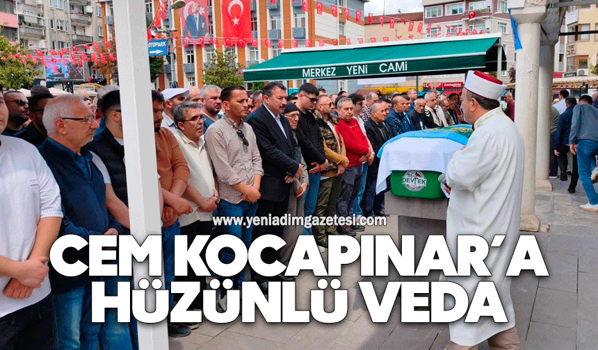 Cem Kocapınar’a hüzünlü veda