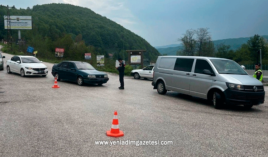 Bin 706 sürücüye cezai işlem uygulandı
