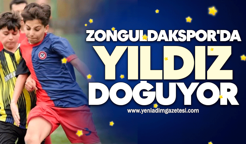 Zonguldakspor'da yıldız doğuyor