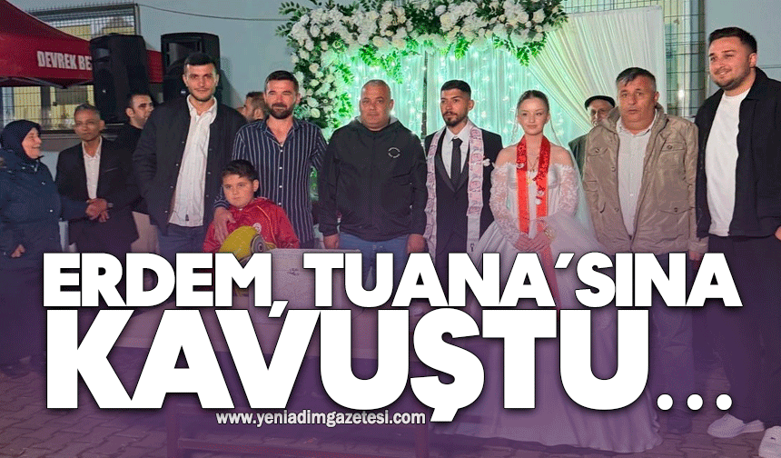 Erdem, Tuana’sına kavuştu…