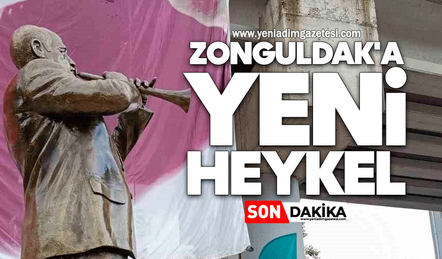 Zonguldak'a yeni heykel