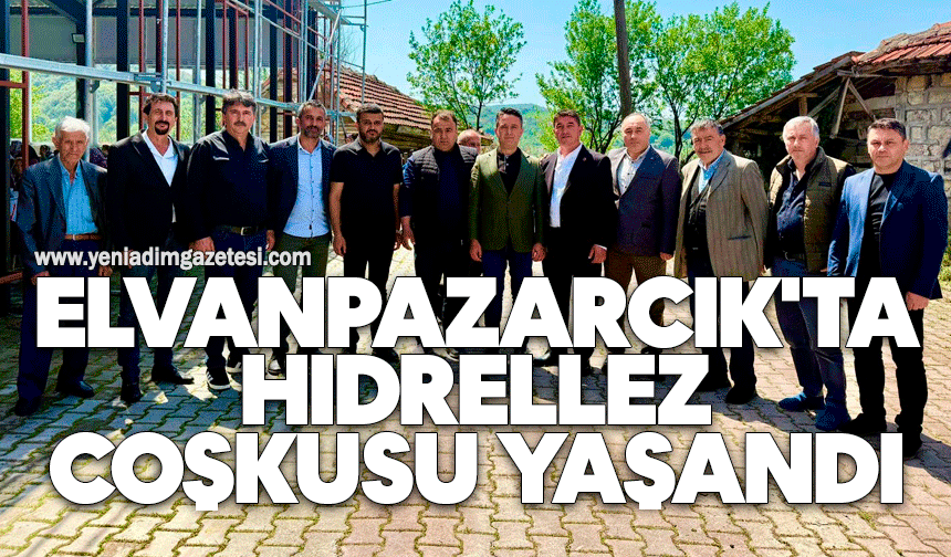 Elvanpazarcık'ta hıdrellez coşkusu yaşandı