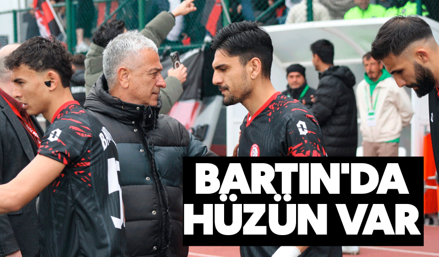Bartın'da hüzün var