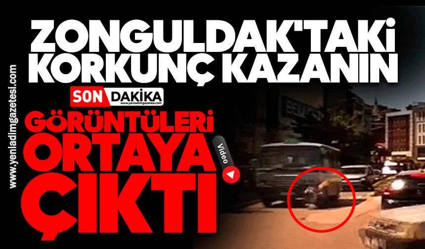 Zonguldak'taki korkunç kazanın görüntüleri ortaya çıktı